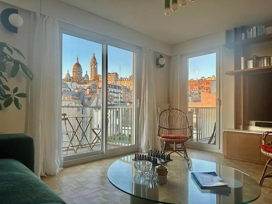Appartamento Montmartre Penthouse With Stunning Sacre-Coeur View Parigi